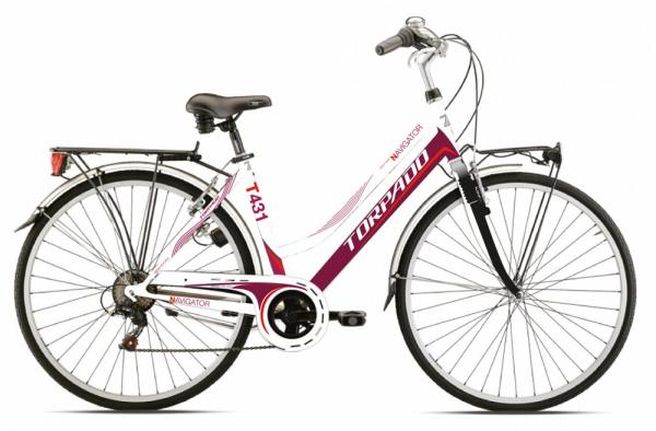 Torpado T431 Navigator női városi kerékpár 21V | Fogaskerékpár szerviz